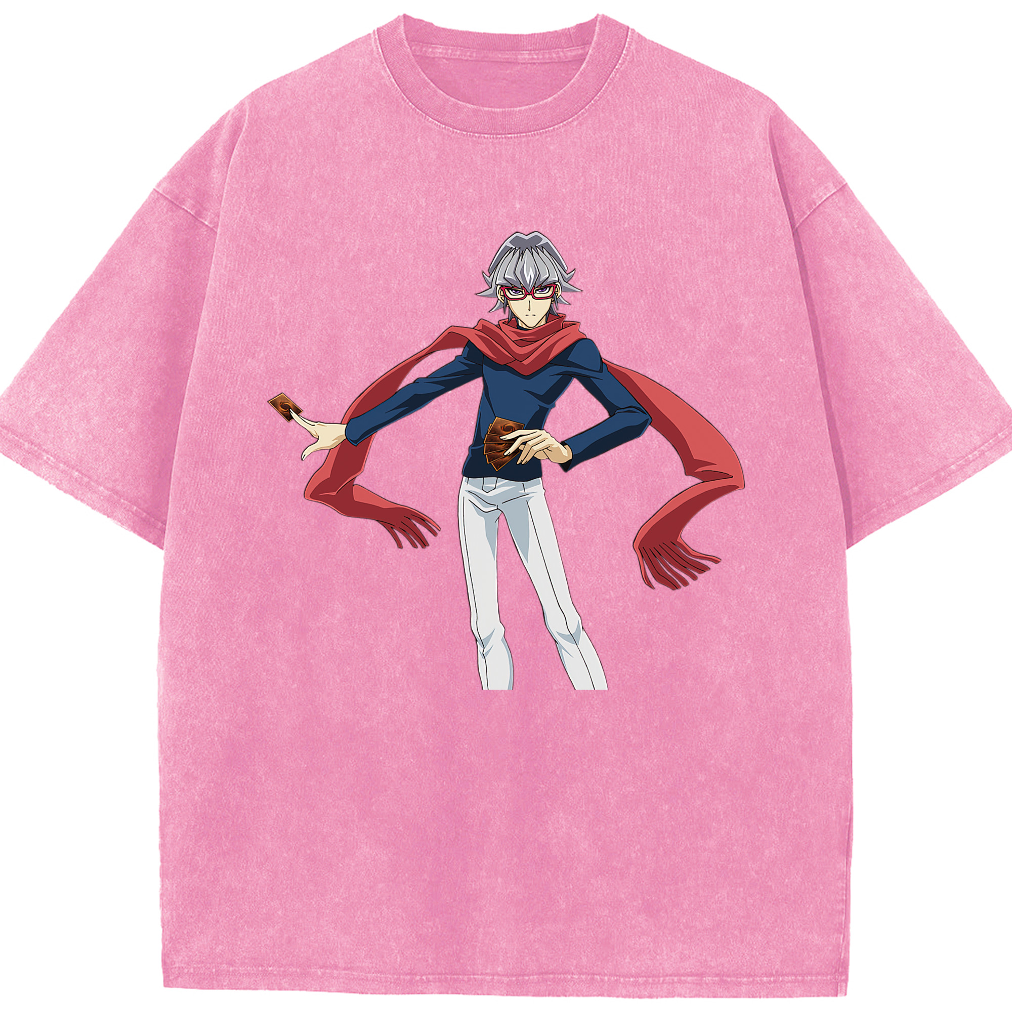 （画像用） 遊☆戯☆王 Yu-Gi-Oh! 綿100% ヴィンテージ風 半袖Tシャツ（フロントプリント）